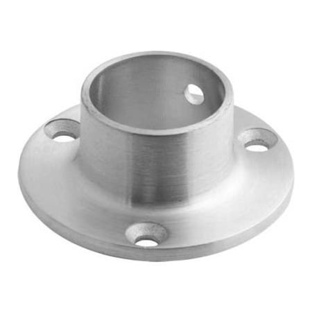 Lavi Industries Lavi Industries, Flange, Wall, for 1" Tubing, Satin Stainless Steel 44-500/1